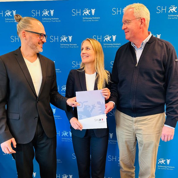 Prof. Eric Horster, Julia Carsten, Prof. Dr. Michael Prange
