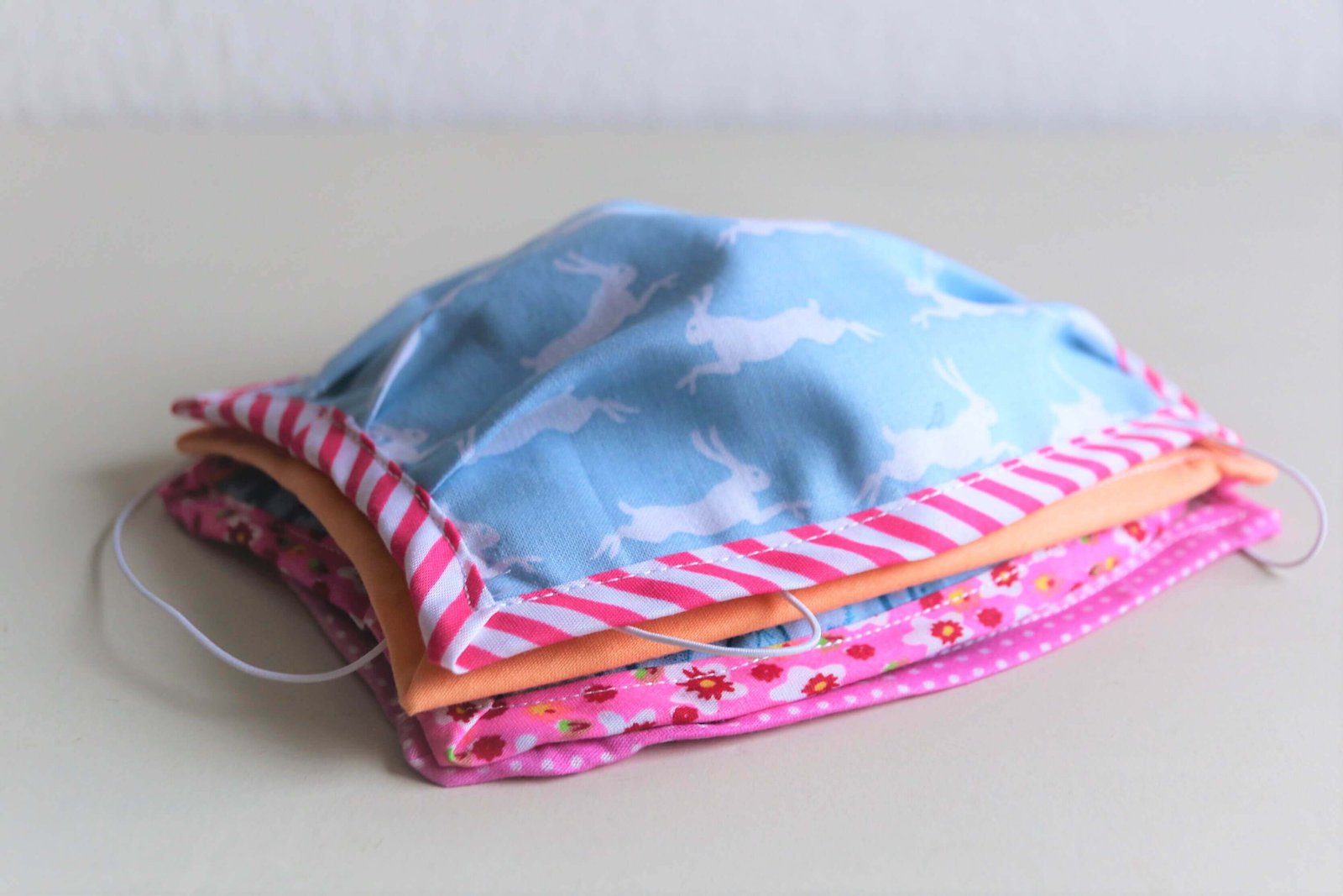 Selbstgenähte Schutzmaske