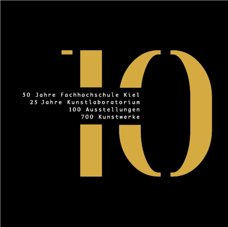 Plakat mit 100
