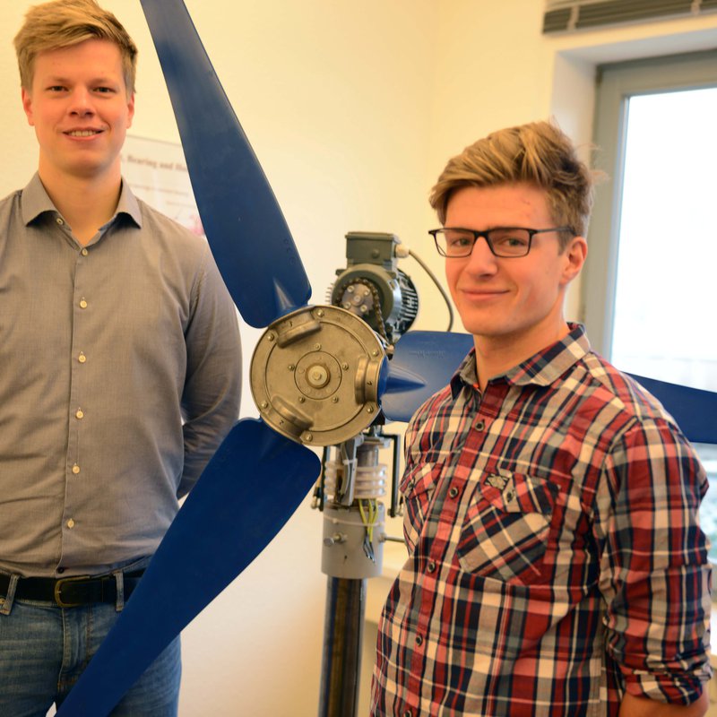 Maximilian Hollander-Qaust (links) und Paul Meyer