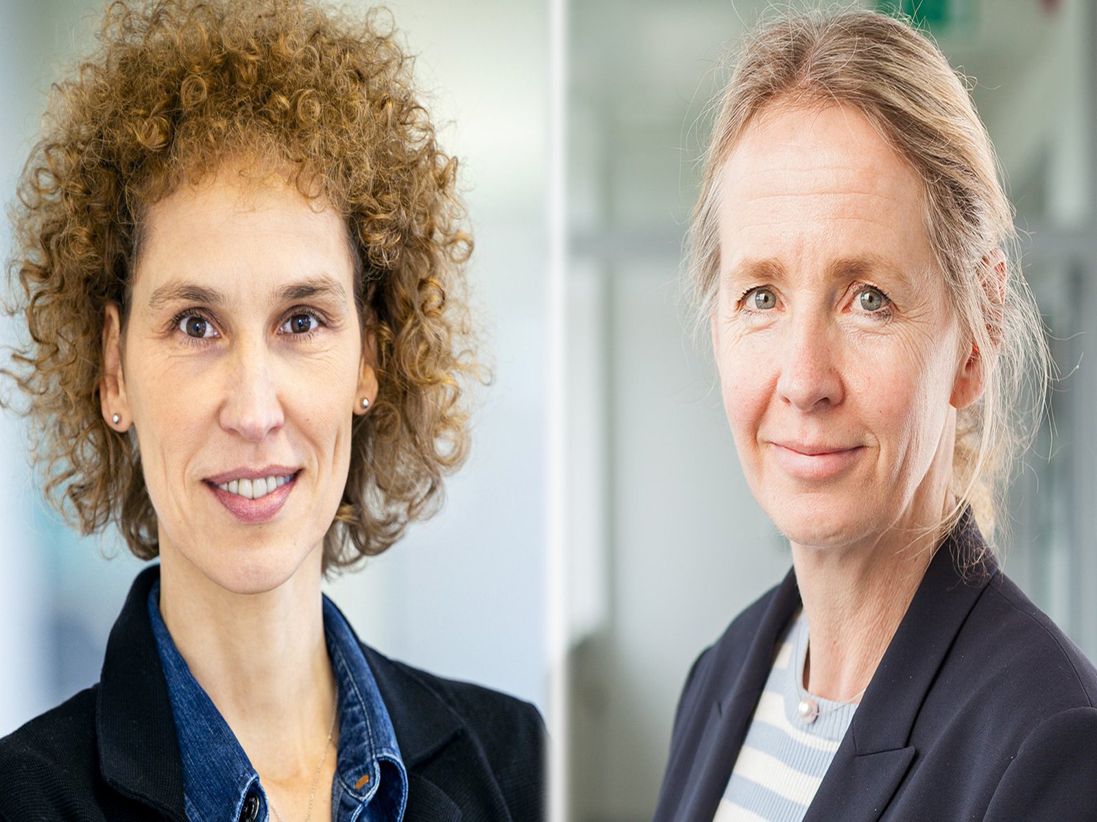 zwei Frauen im Portrait