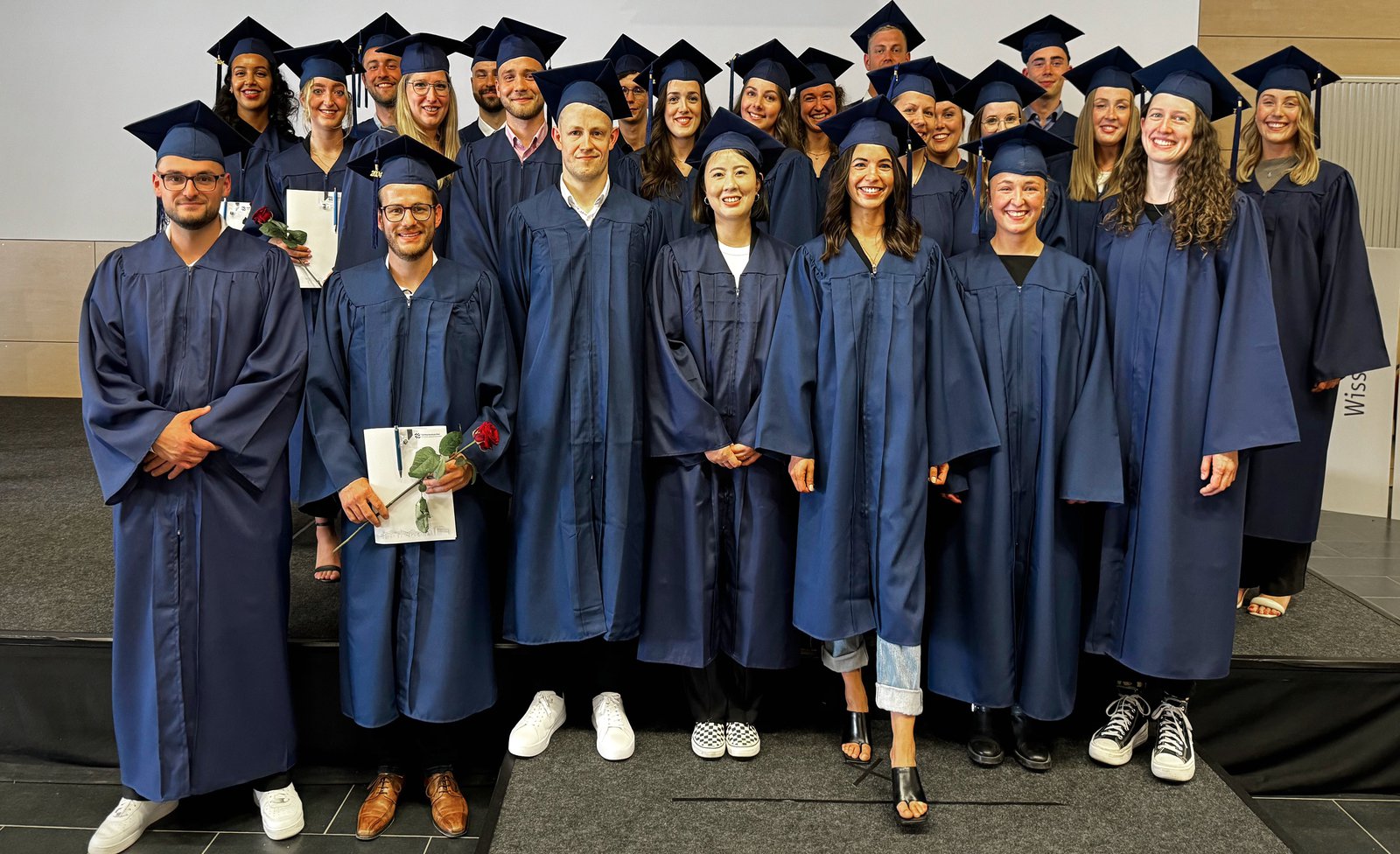 Gruppenfoto Abschlussfeier