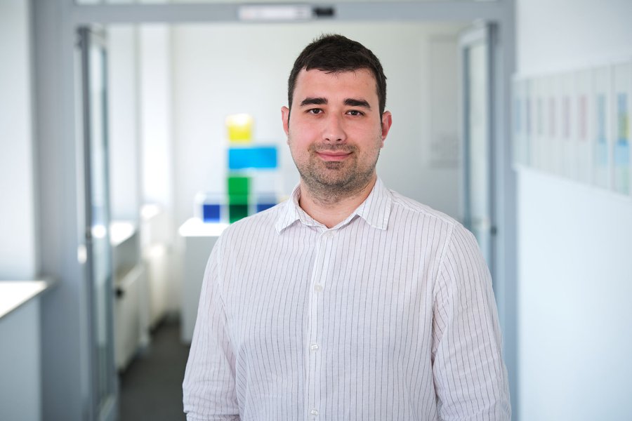 [Translate to English:] Oleksandr Sokolov, Porträt