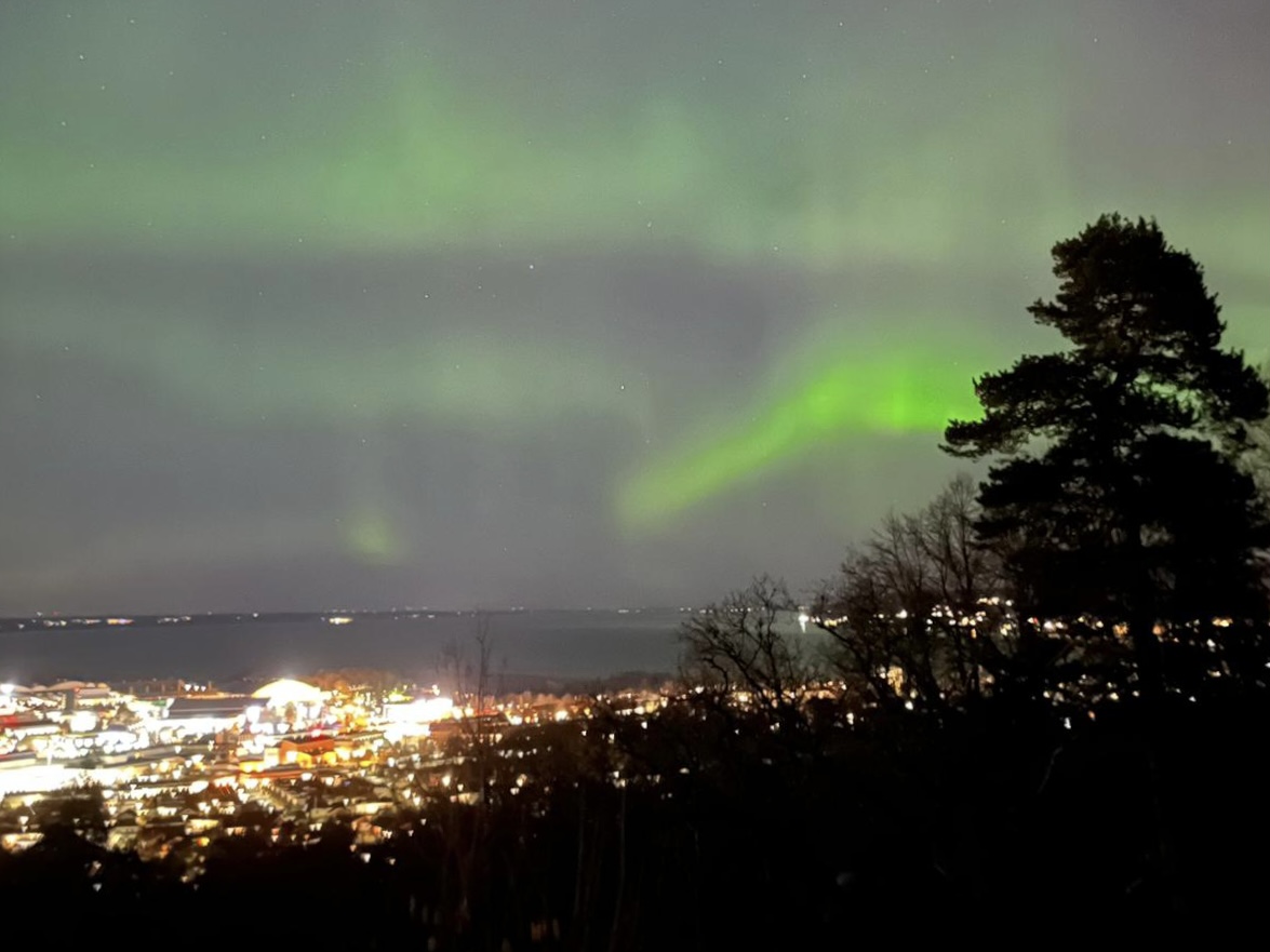 Polarlichter in Schweden