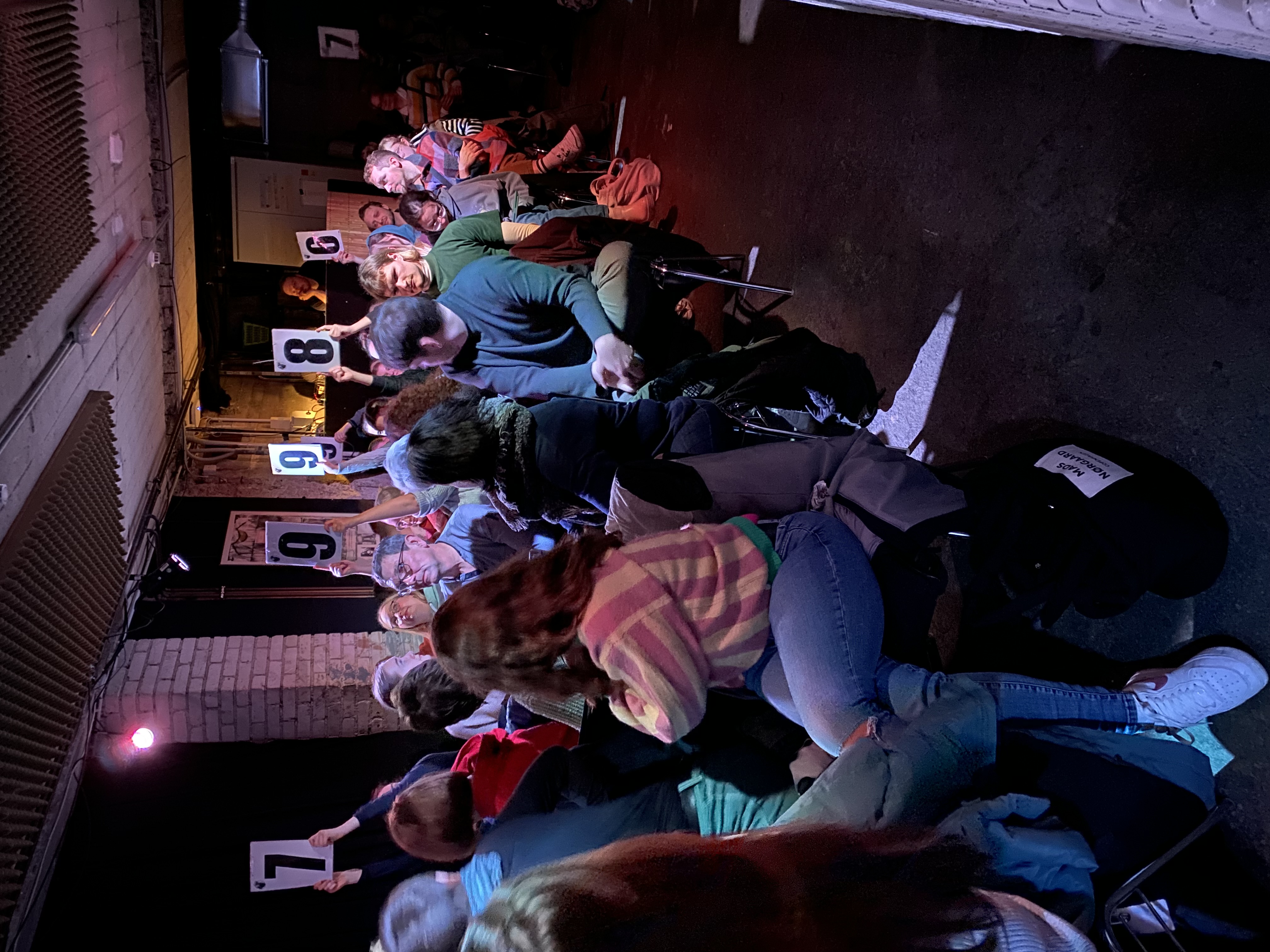 Publikum bei Wertung