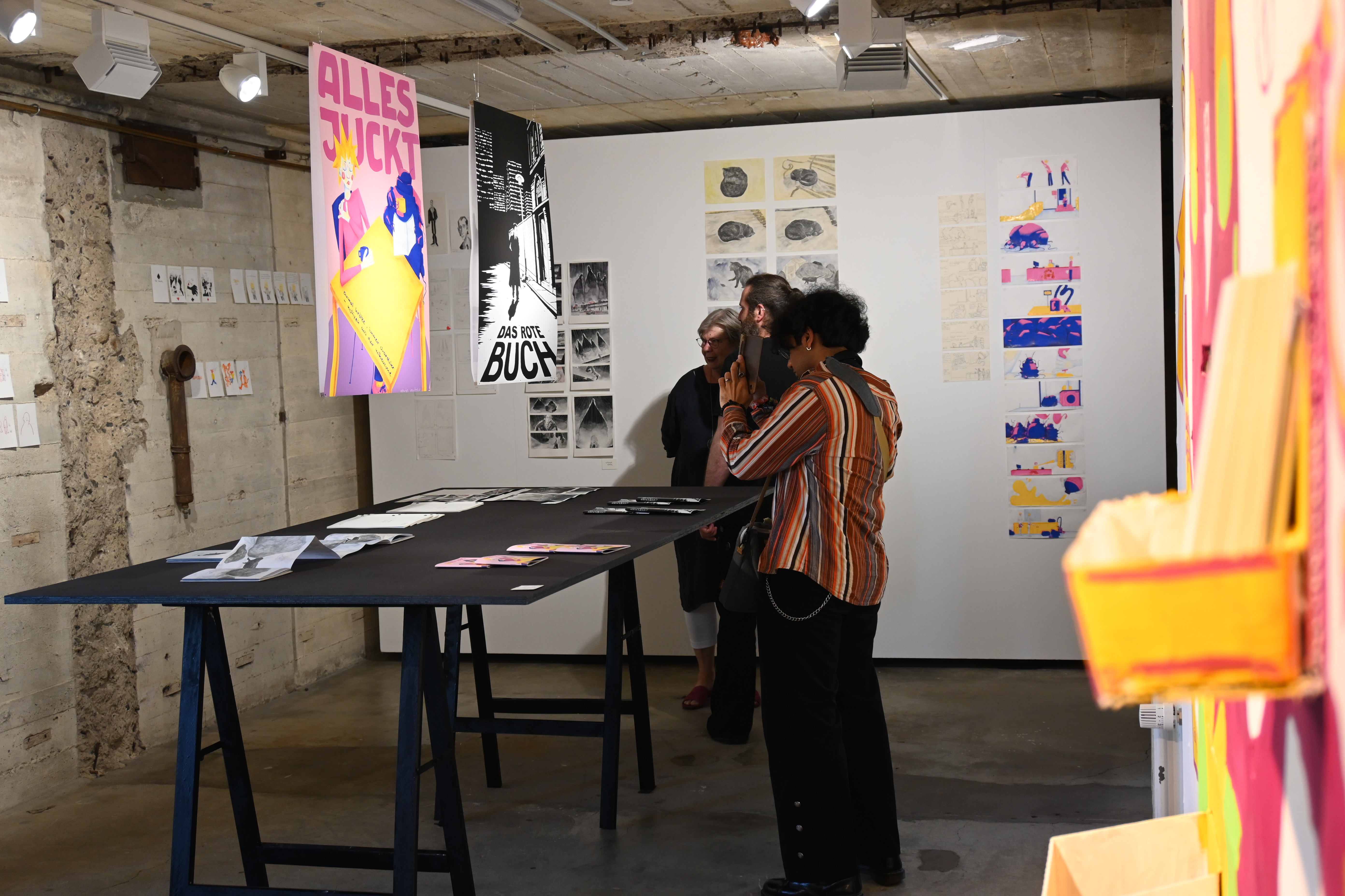 Ausstellung und Kunstwerke