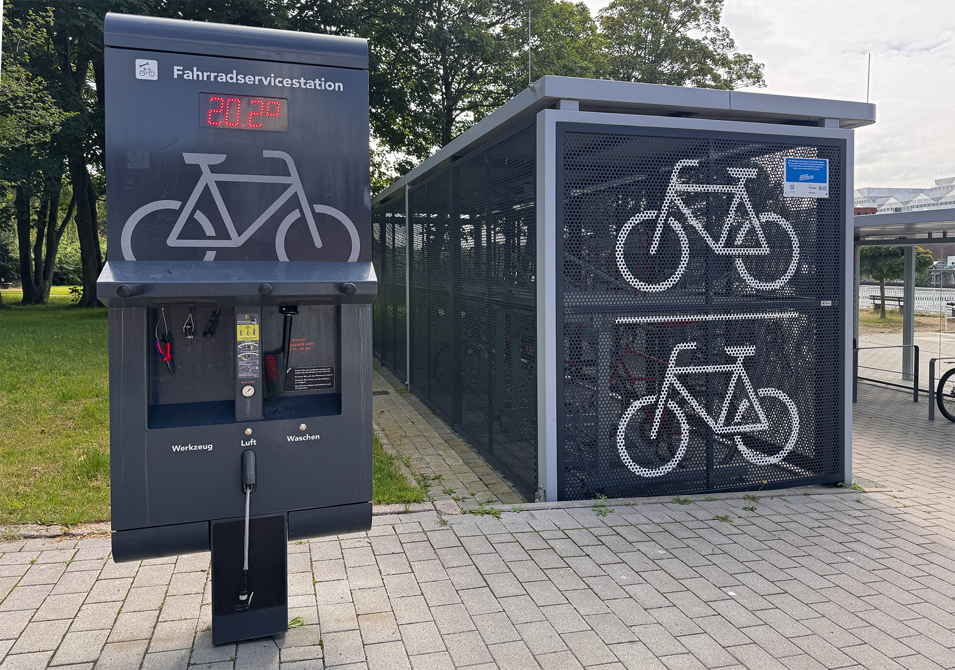 Fahrradservicestation
