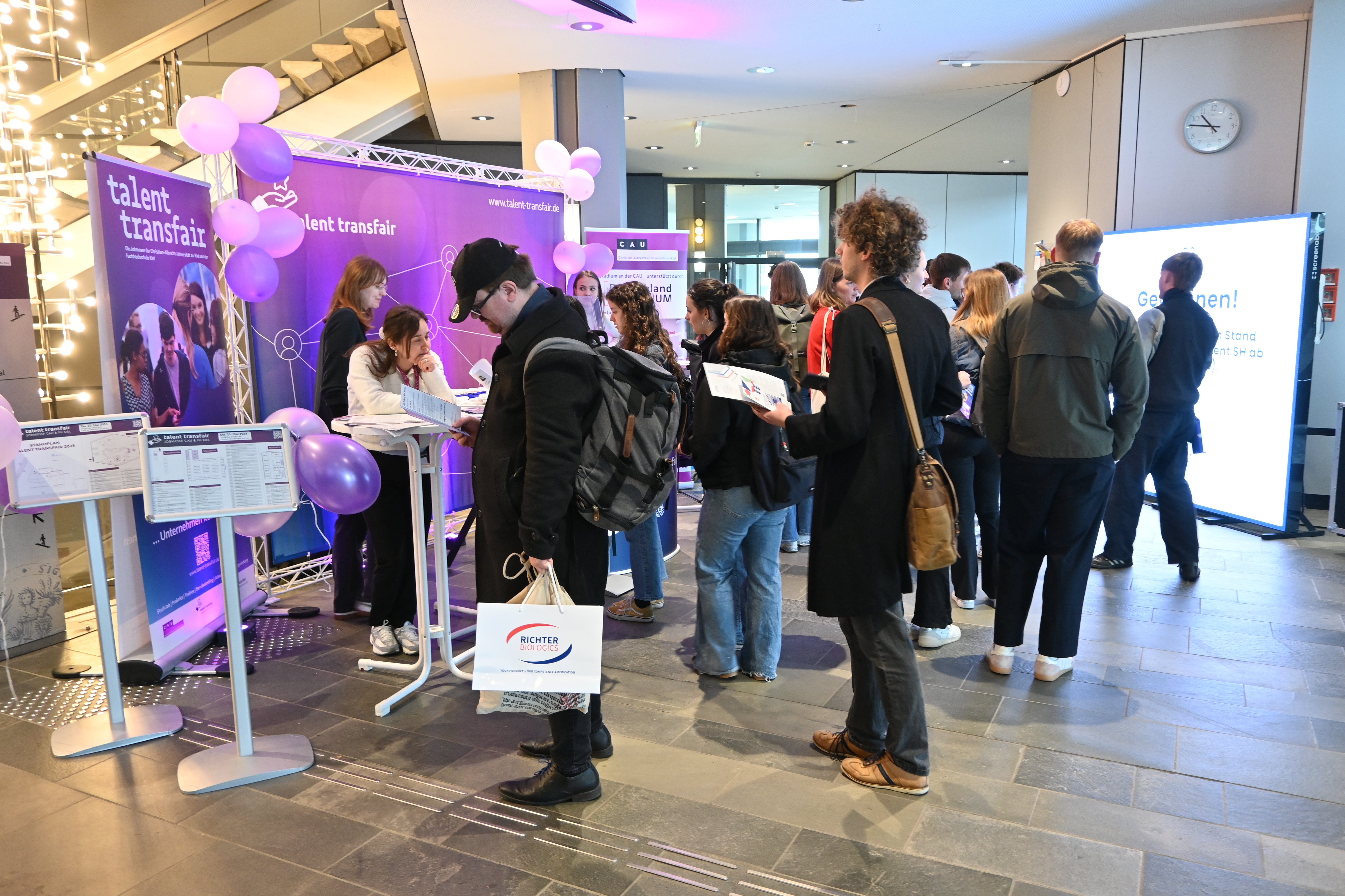 Andrang talent transfair