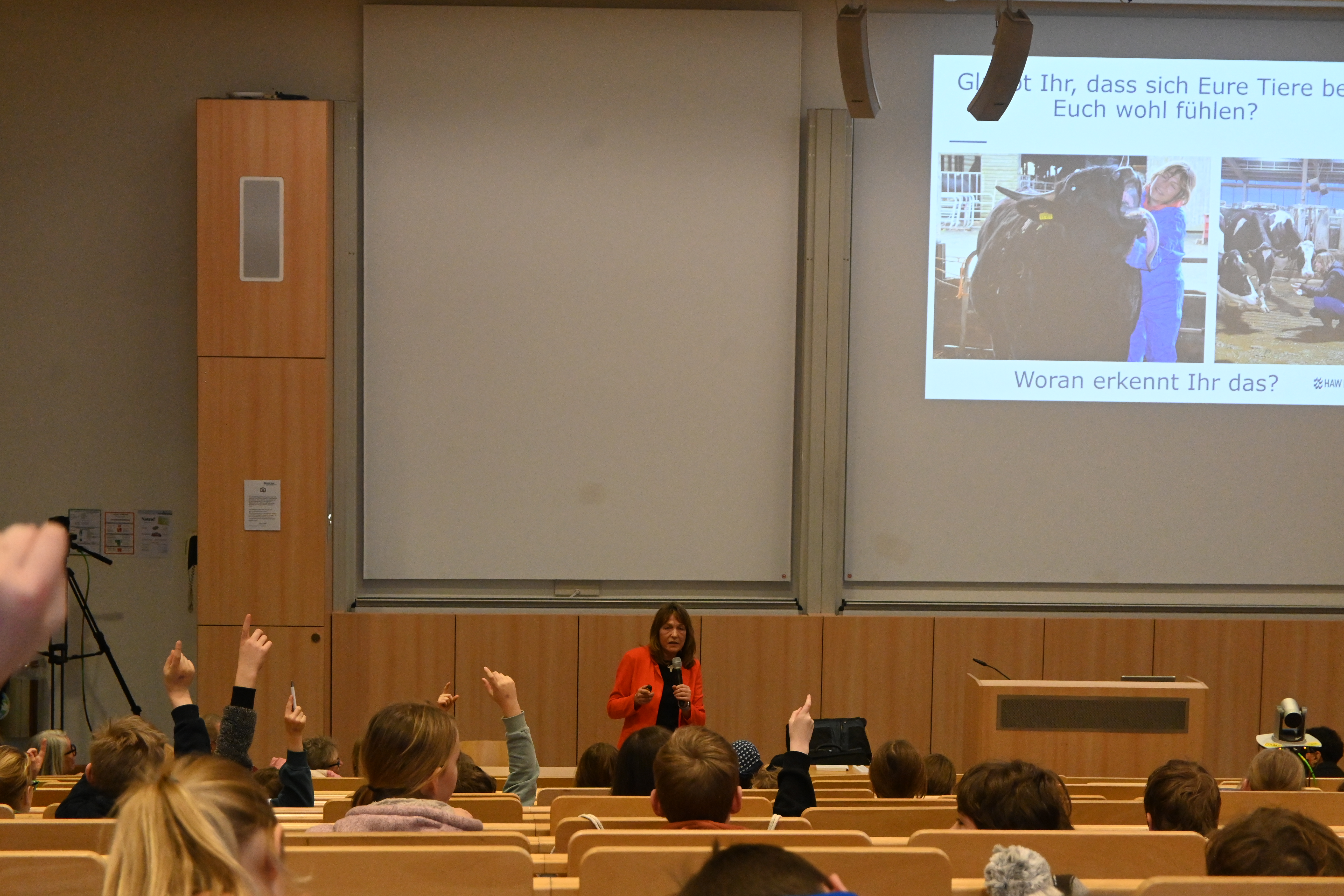 Vorlesung im Rahmen der Kinderuni an der HAW Kiel