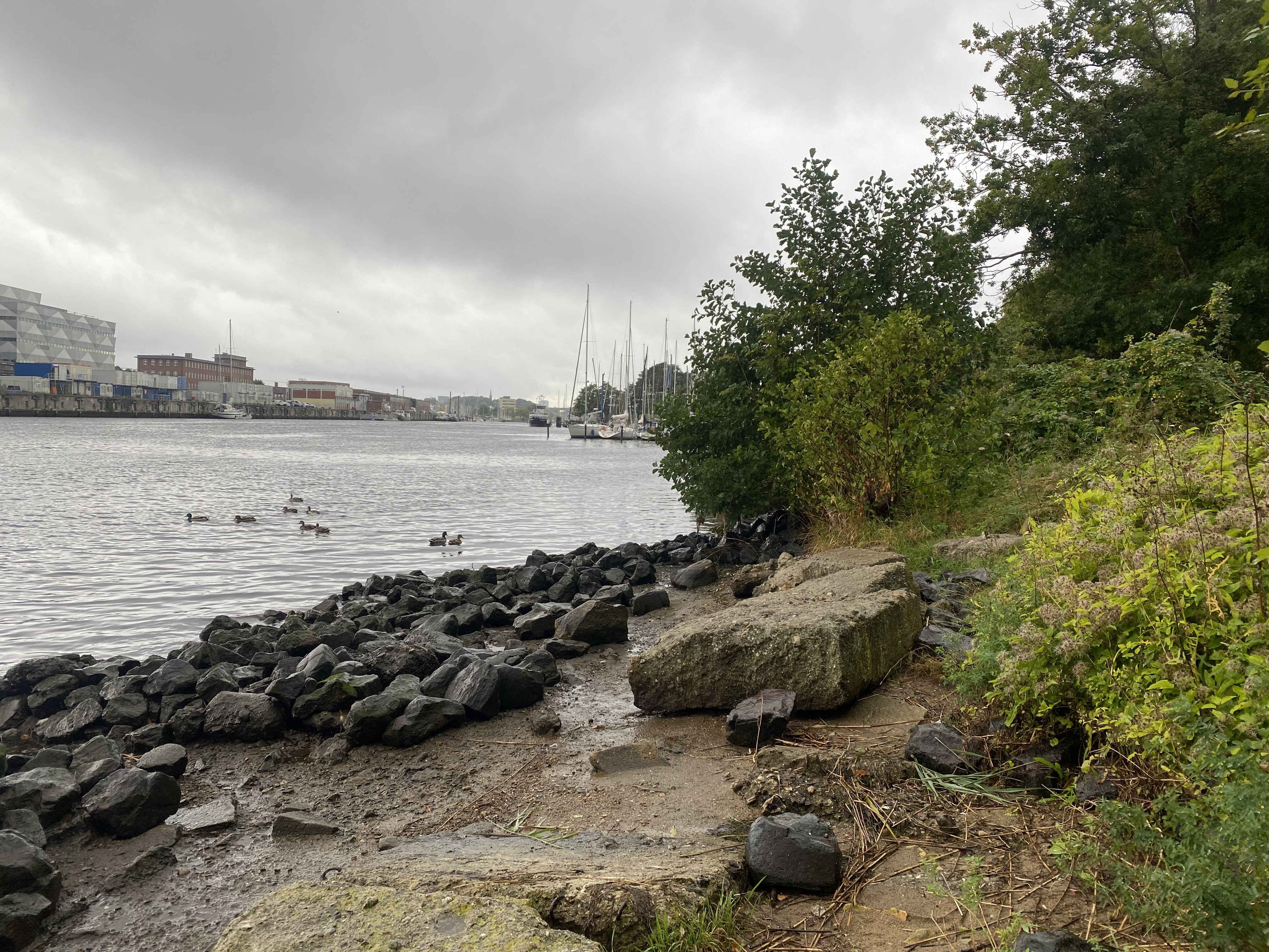 Weg von der Schwentine zur FH Kiel