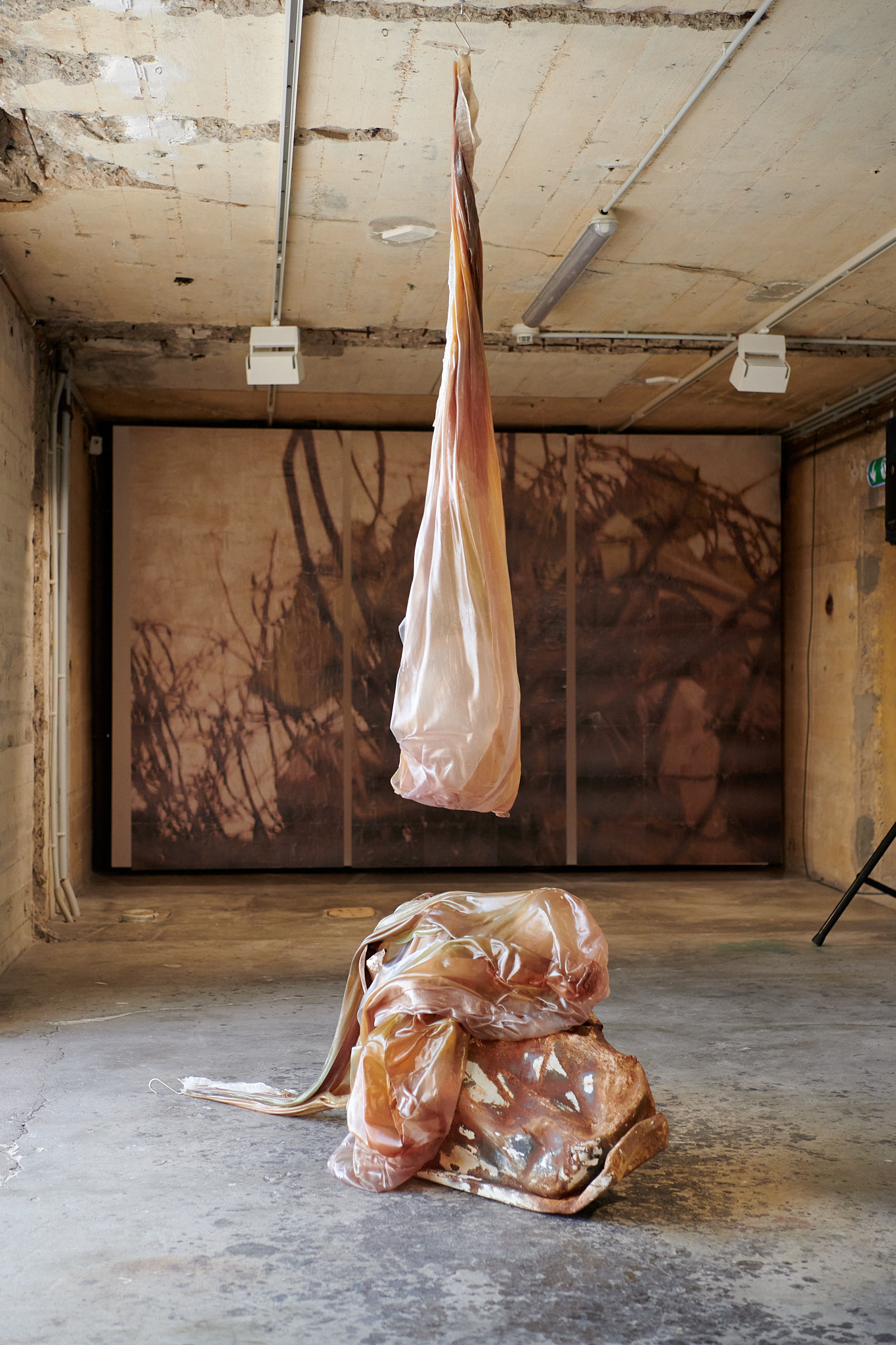 Blick in die Ausstellung: Adriane Steckhan "LOST"