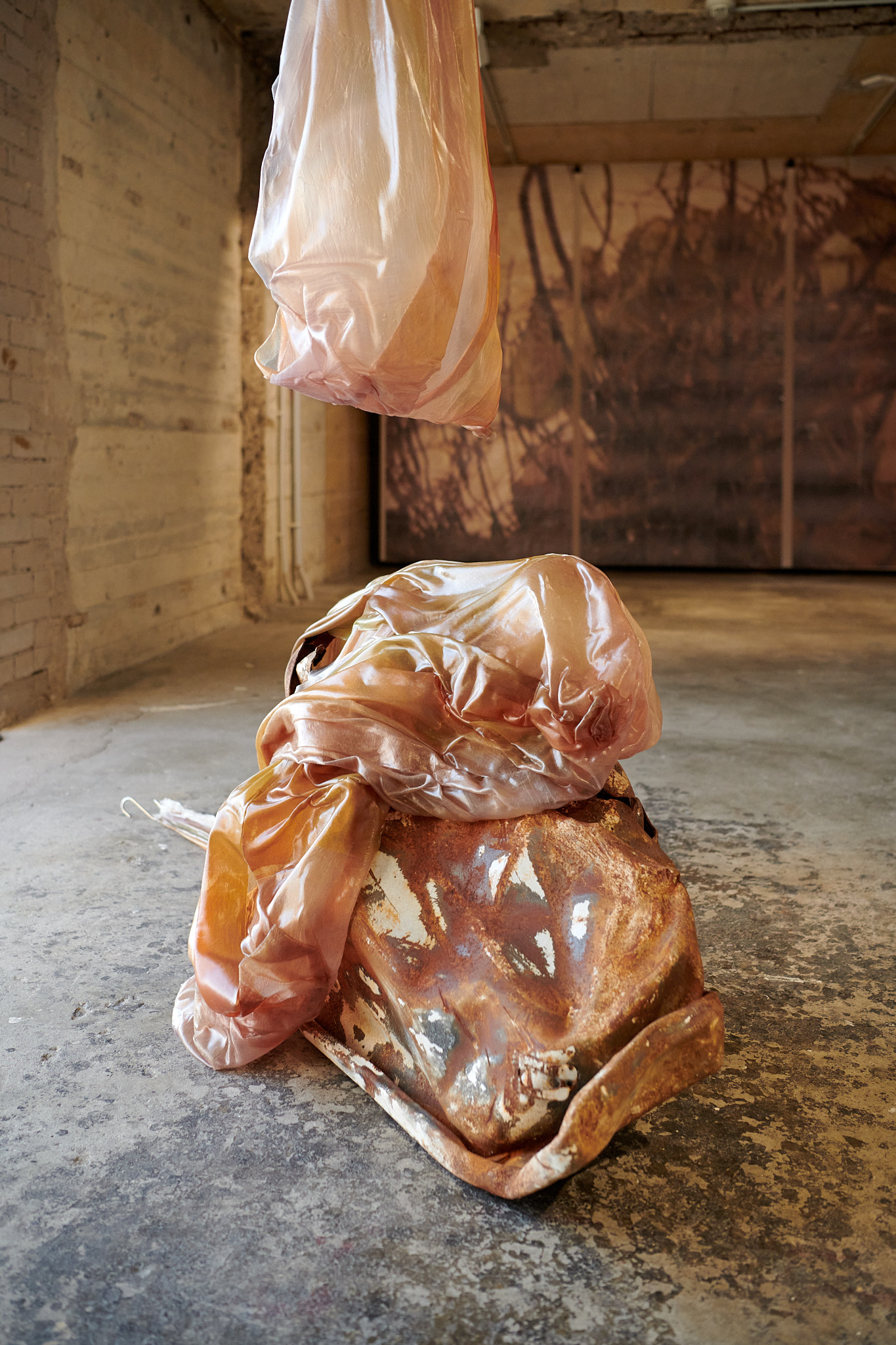 Blick in die Ausstellung: Adriane Steckhan "LOST"