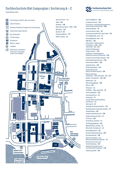 Map of the campus