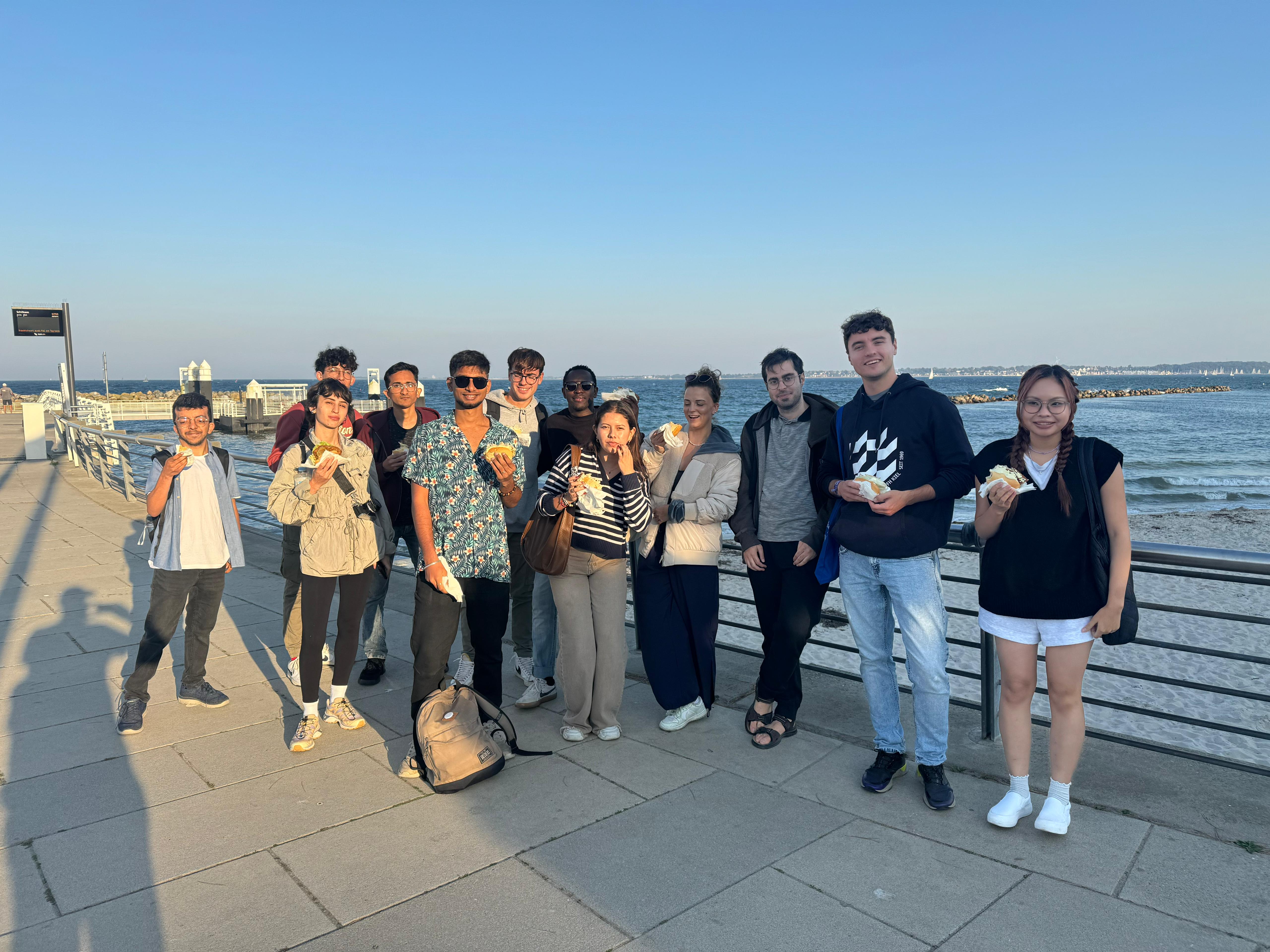 Fischbrötchen in Schilksee