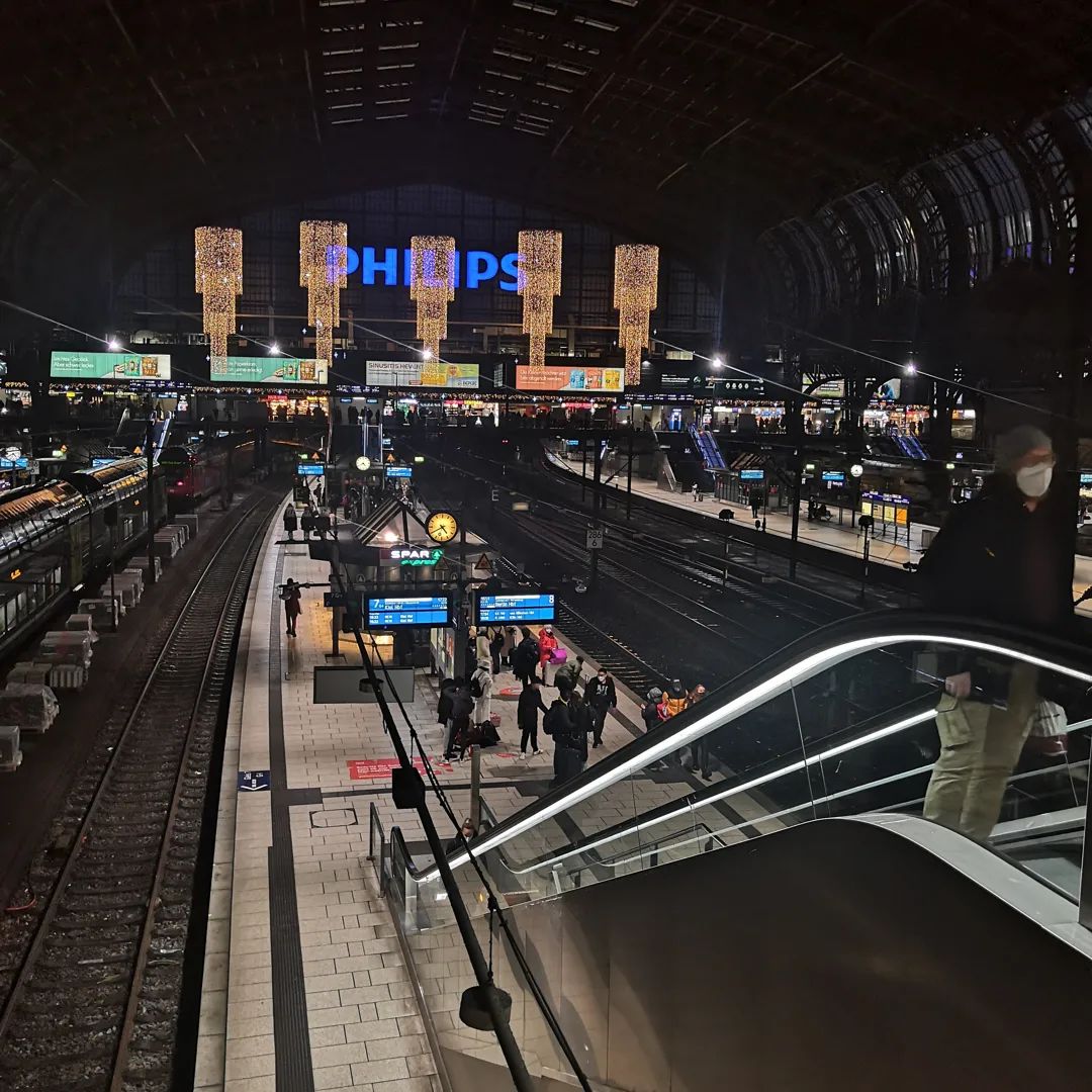 Foto vom Hamburger Hauptbahnhof