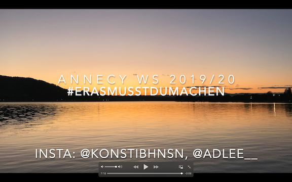 Ein Semester in Annecy