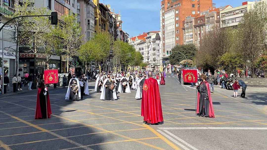 Oster Pozession in Santander