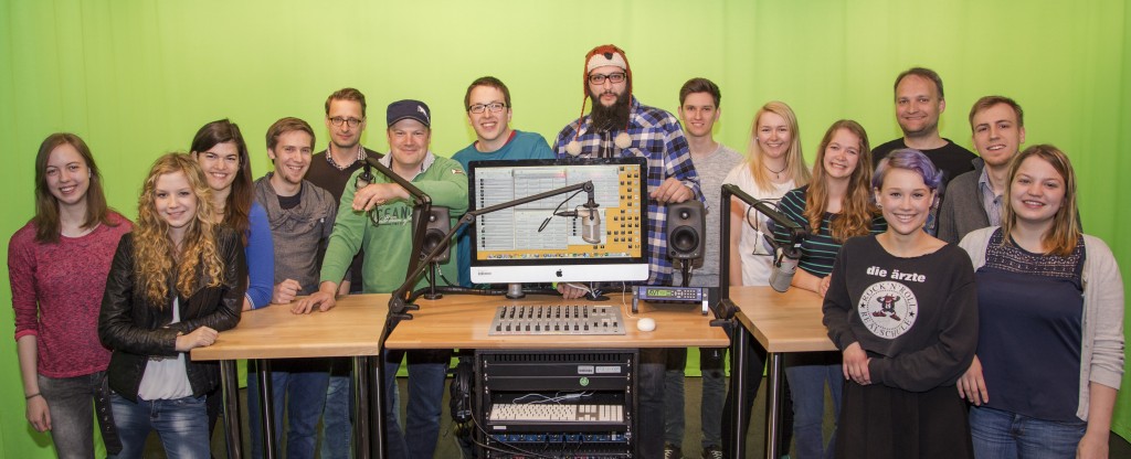 Das komplette Team von CampusRadioAktiv.