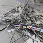 Ein Stapel Schnittreste.