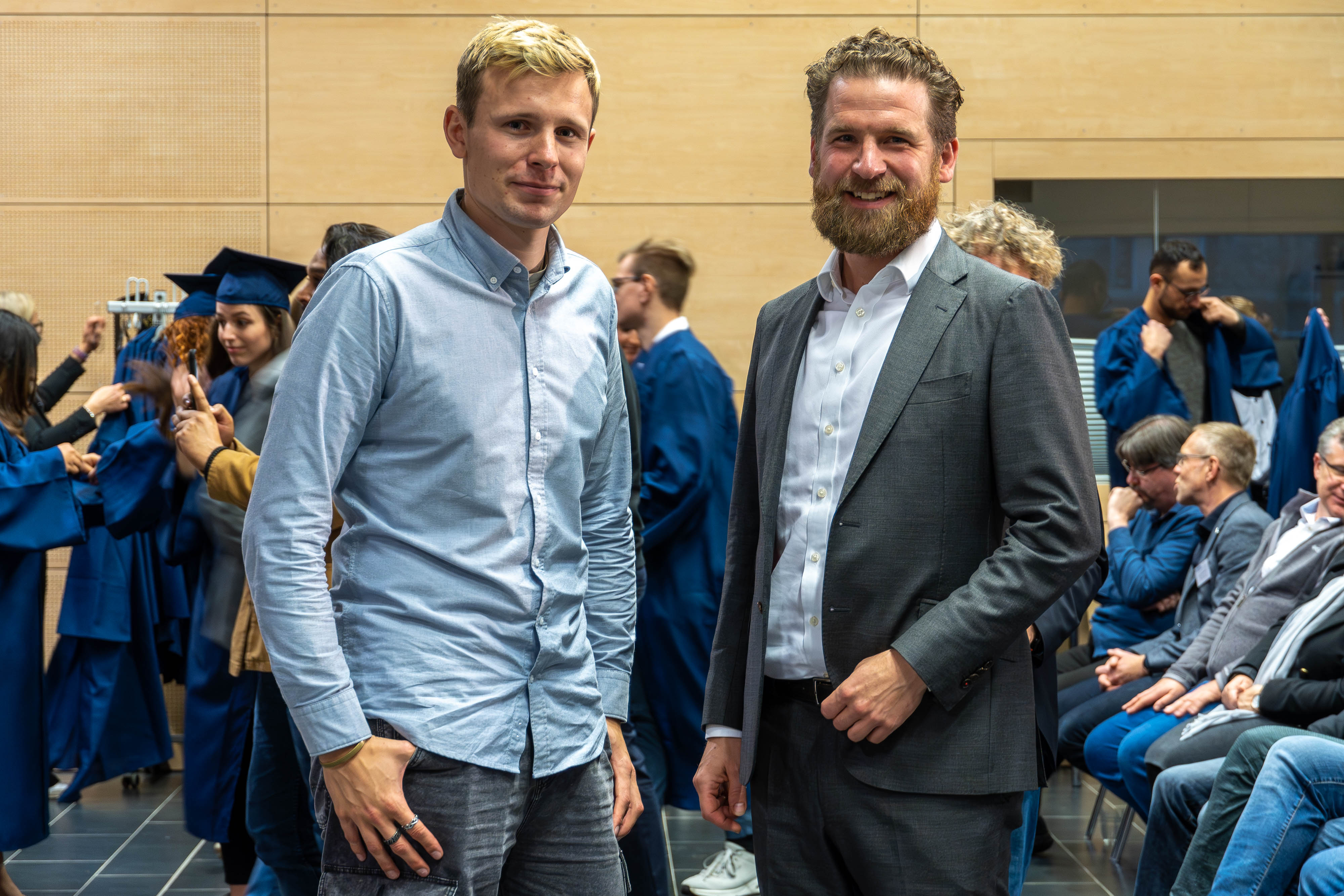 Max Borm und Prof. Dr. Daniel Böhnke