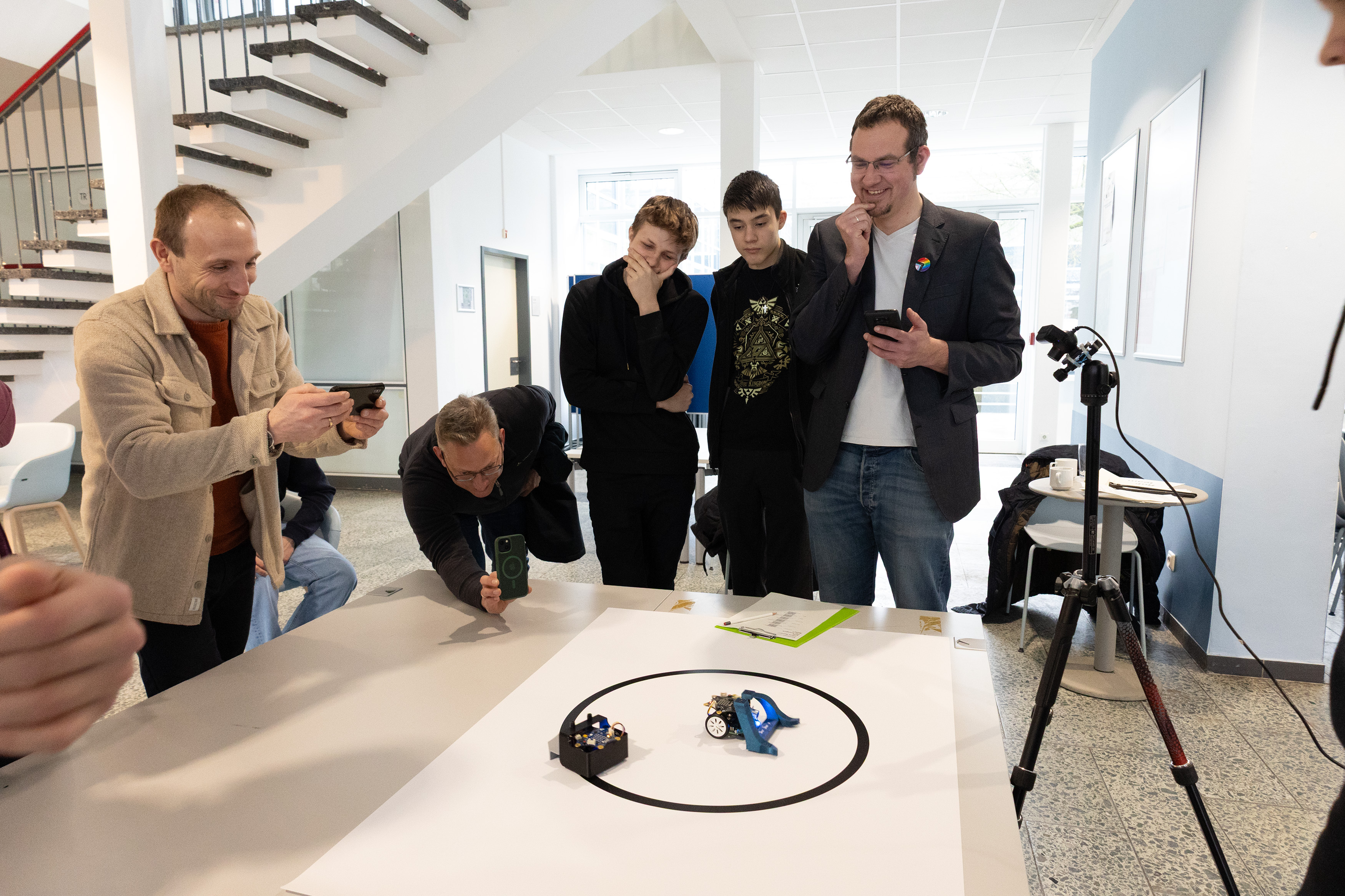 Begeisterung zeigt sich auch bei den Zuschauenden.