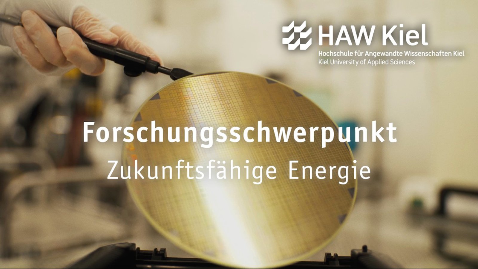 Forschungsschwerpunkt Zukunftsfähige Energie