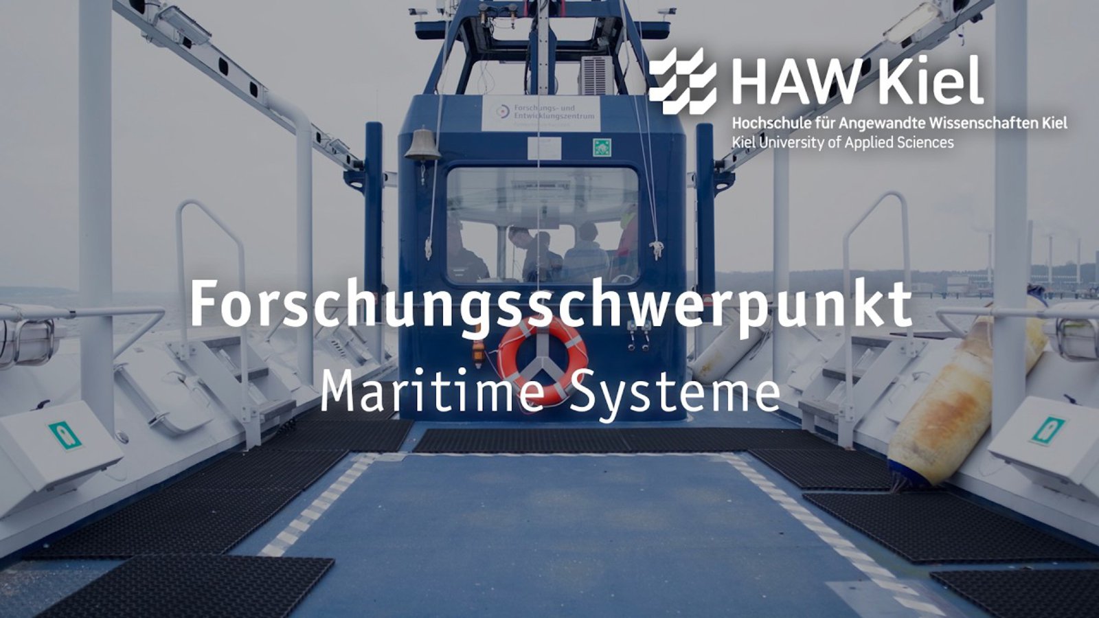 Forschungsschwerpunkt Maritime Systeme Final
