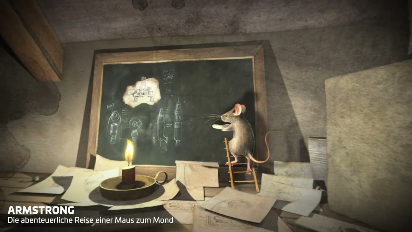 Armstrong – Die abenteuerliche Reise einer Maus zum Mond (Trailer De)