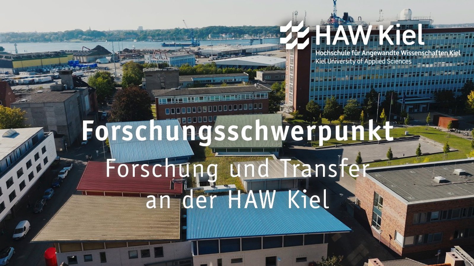 Forschungsschwerpunkte an der HAW Kiel