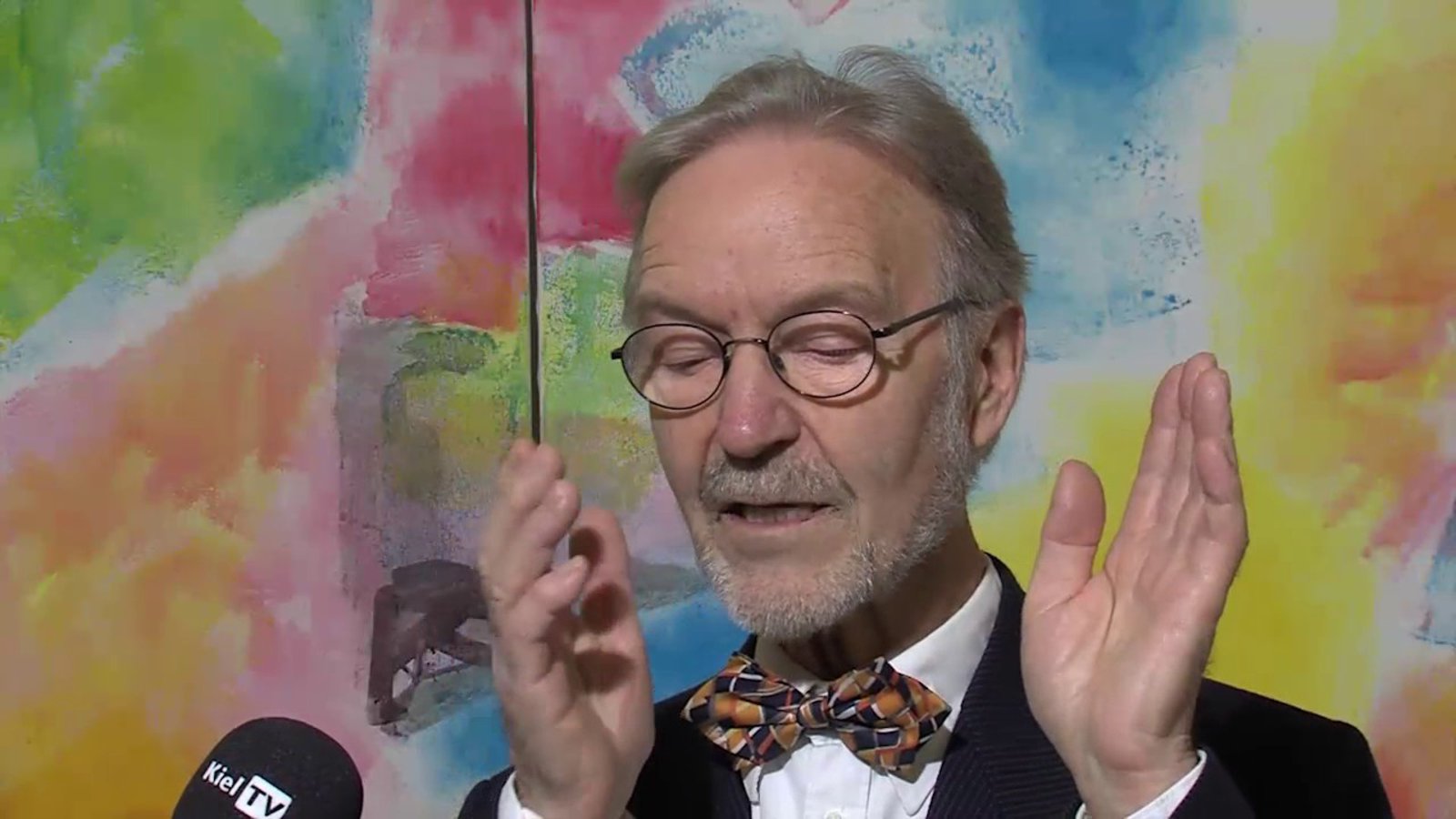 Ausstellung Erhard Rimek "Konträr – Malerei aus fünf Jahrzehnten" im Bunker D / FH Kiel